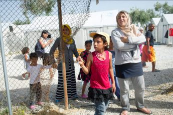Kara Tepe Refugee Camp on Lesbos Island, Greece by United Nations Photo / CC BY-NC-ND 2.0